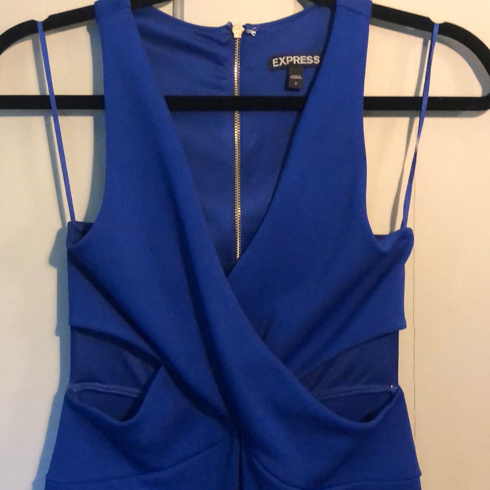 Blue Express party dress